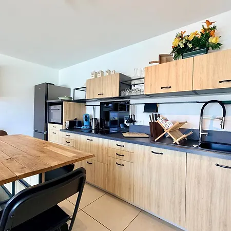 Comfortable T3 With Terrace And Garage! Apartmán Aix-les-Bains